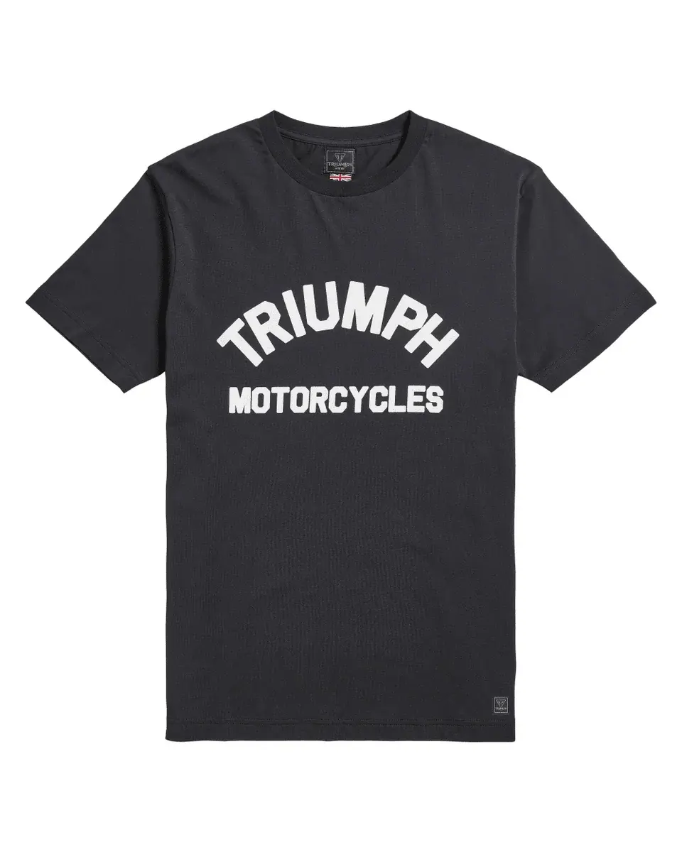 Burnham Arch Logo Tee in Black