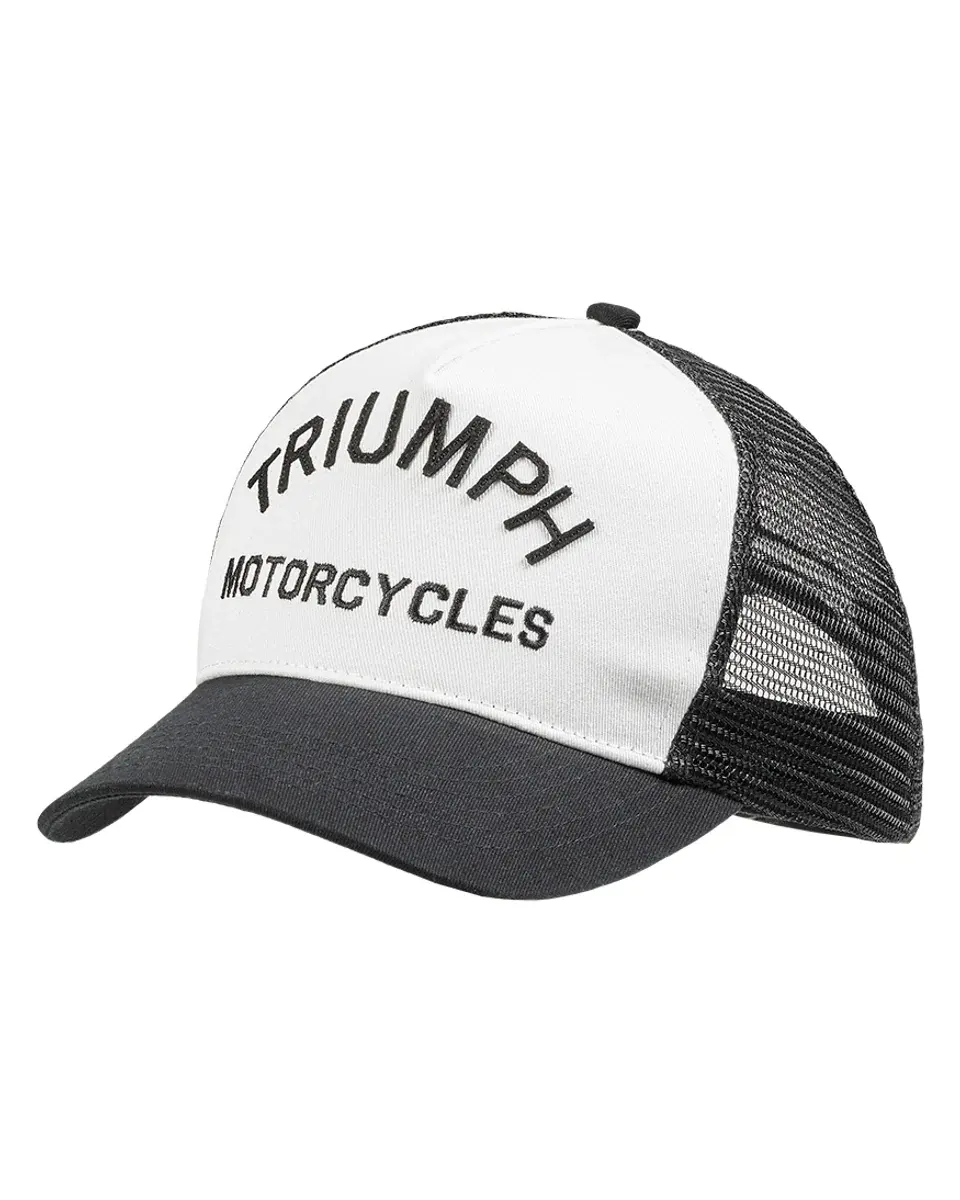 Coast Trucker Cap in Bone / Black