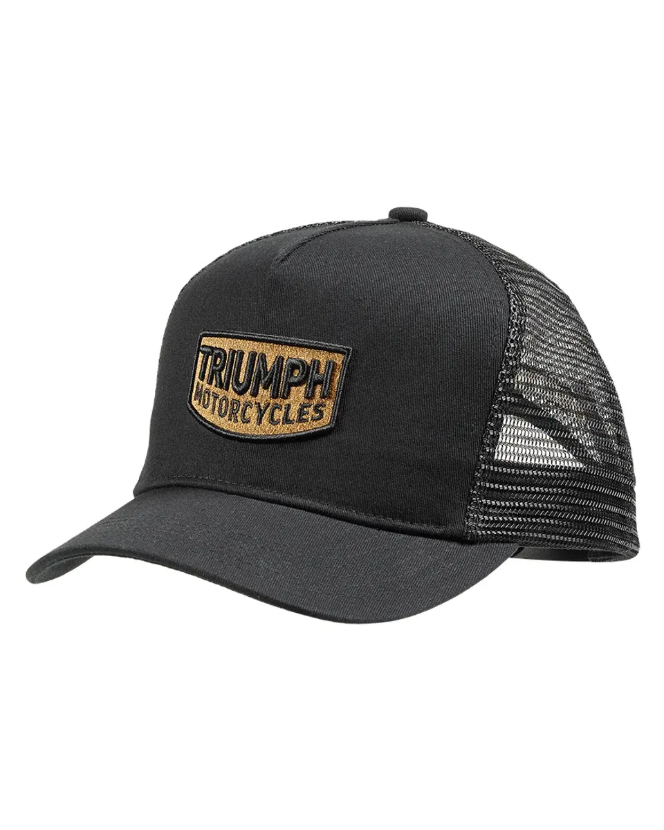 Dude Trucker Cap in Black