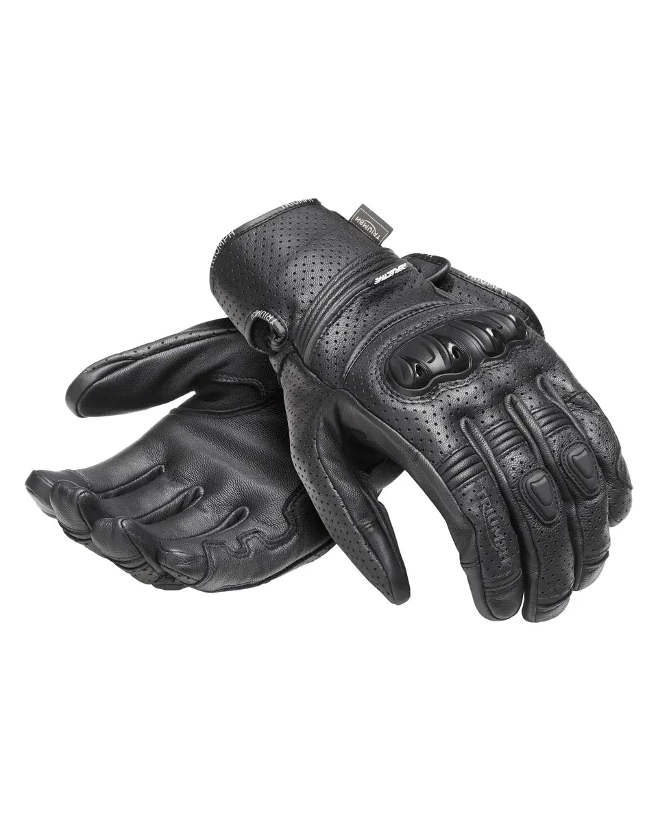 Jansson Perforated Leather Gloves