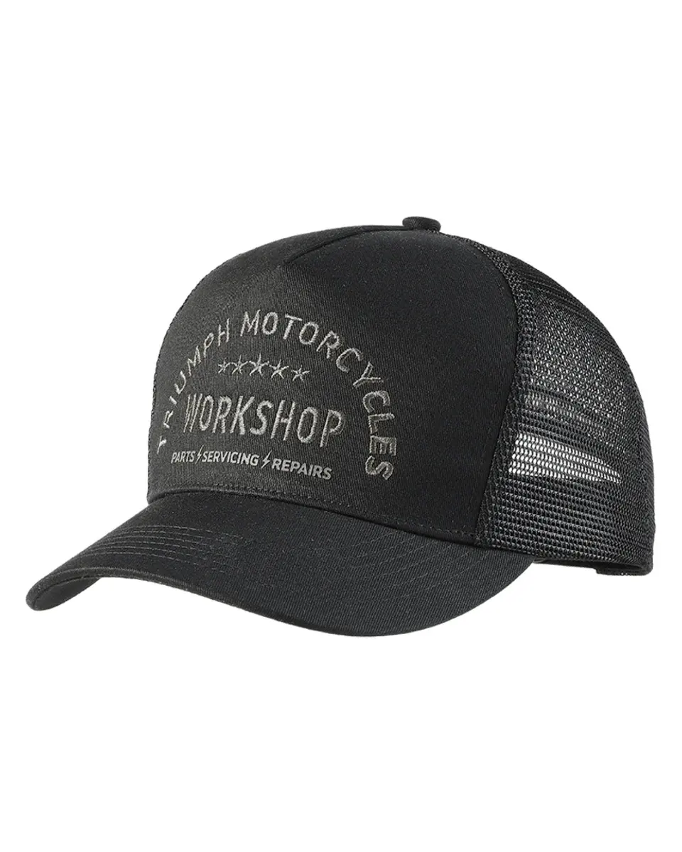 Workshop Trucker Cap Black / Black