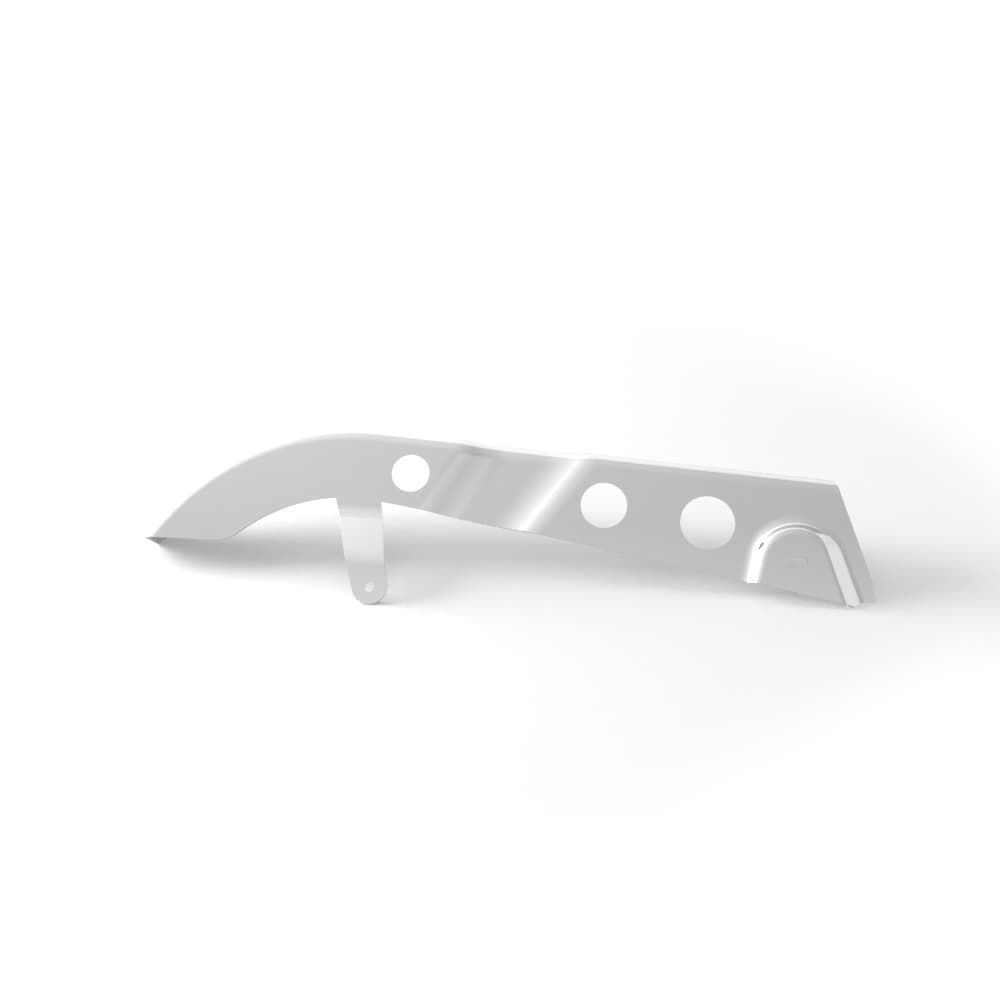 Chain Guard, Steel, Chrome photo 1