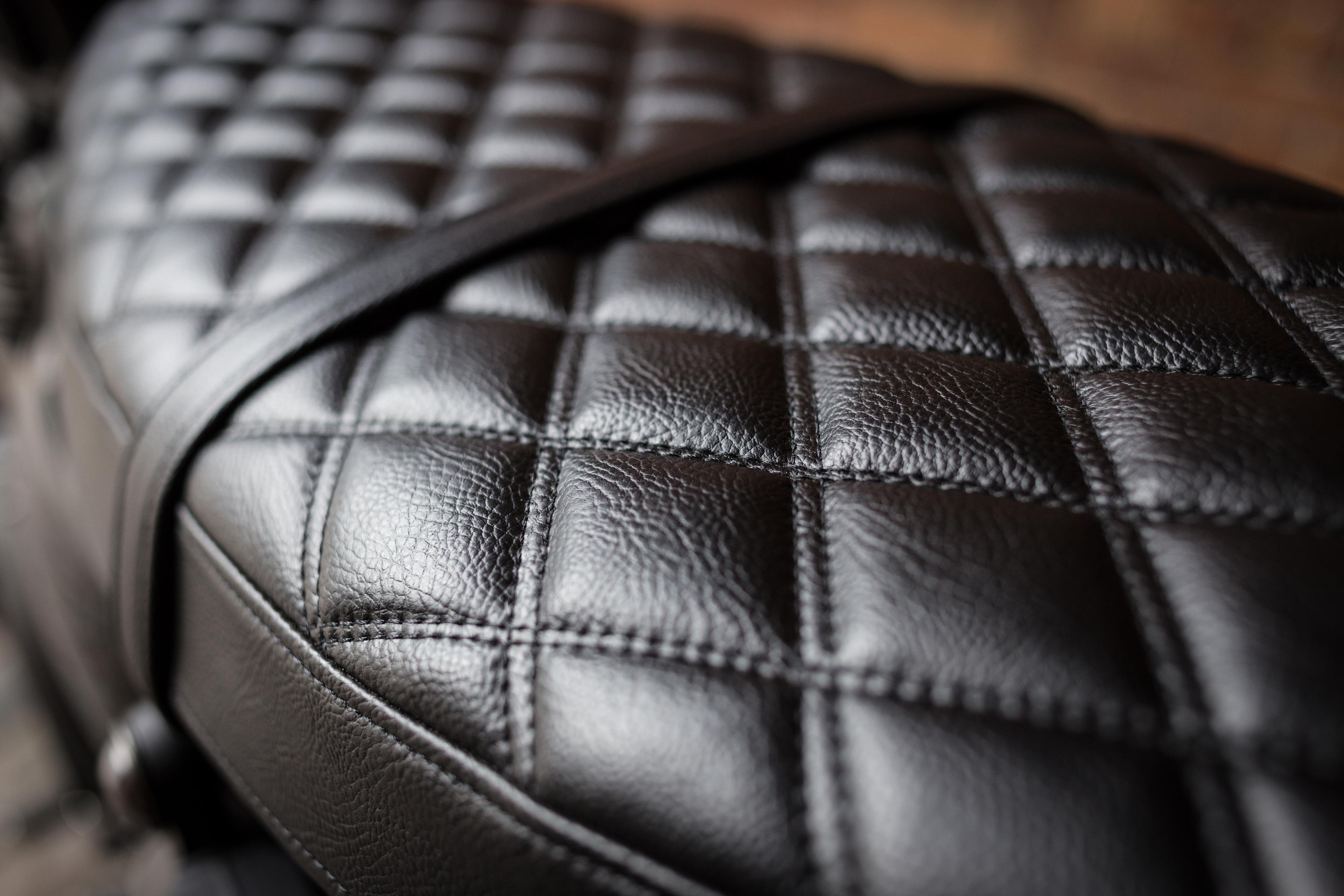 Seat, Bench, Quilted, Black photo 2
