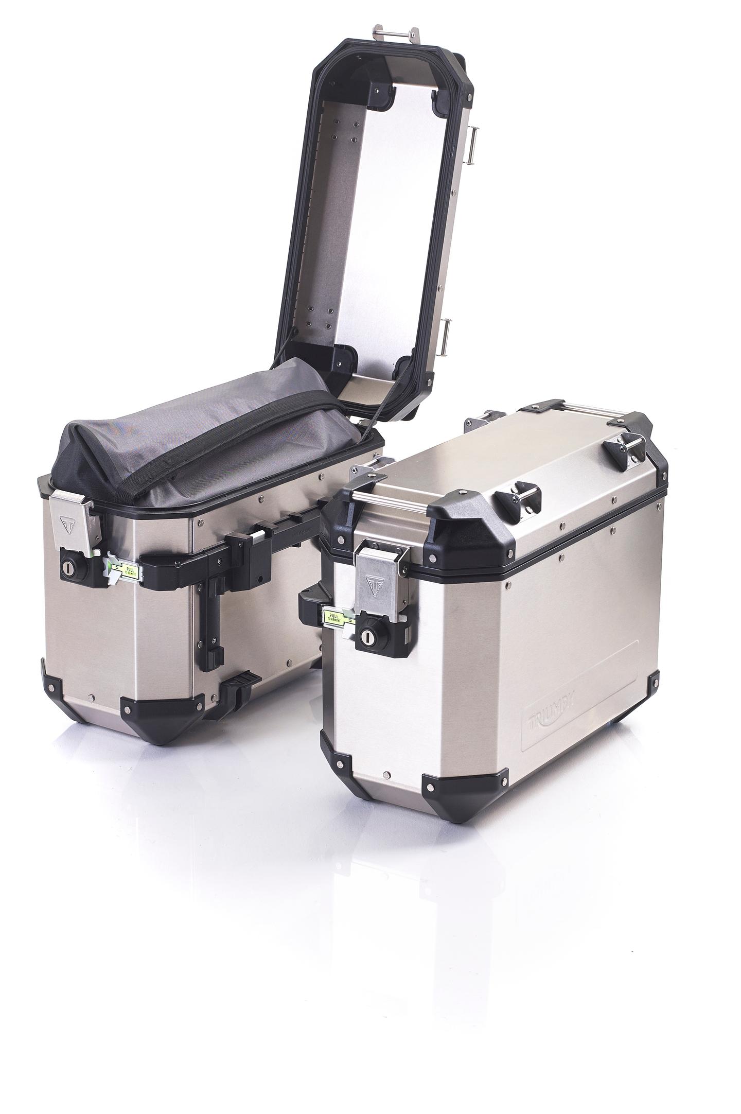 Pannier, Aluminium, Kit, Silver photo 2
