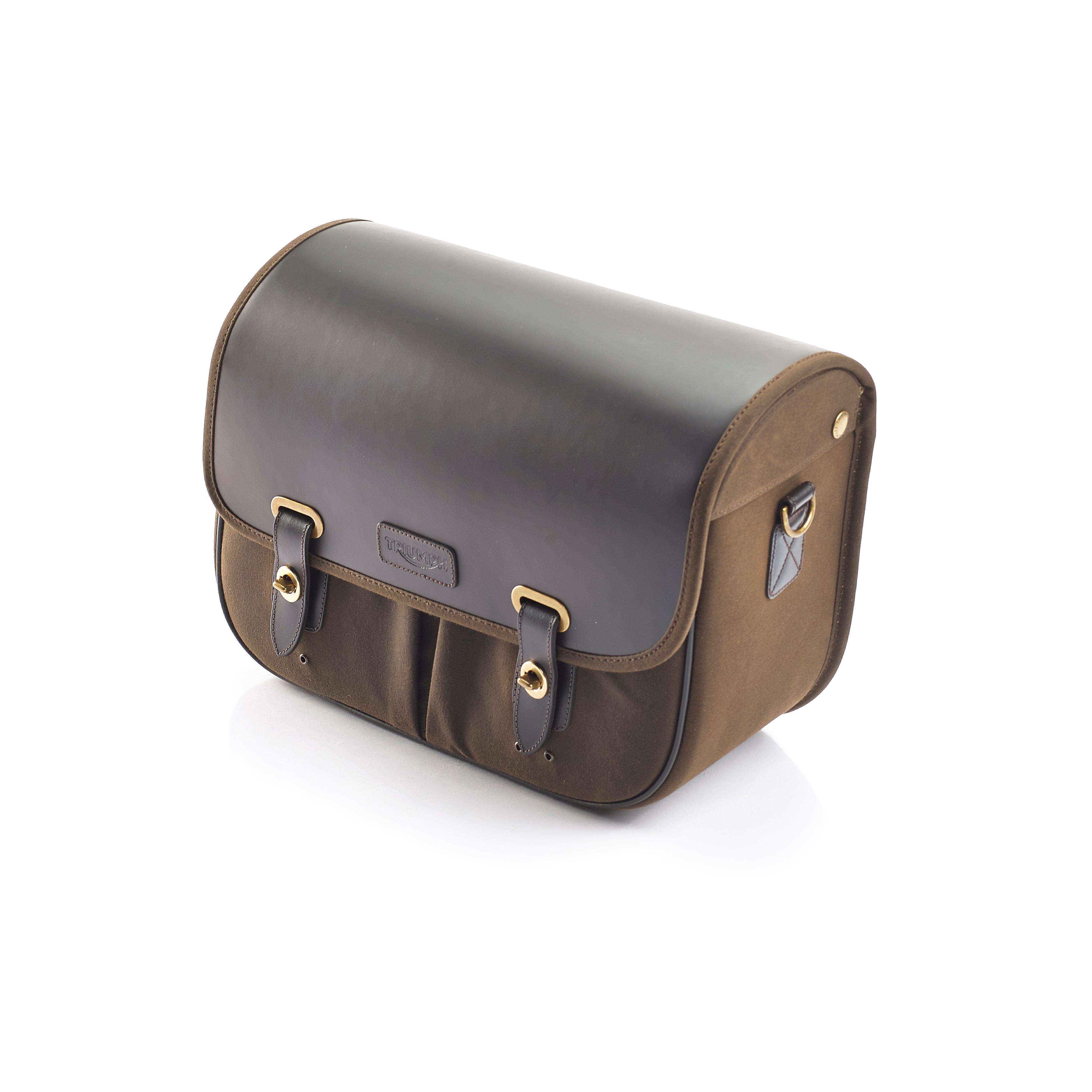 Panniers, Waxed Cotton, RHS, Olive photo 1