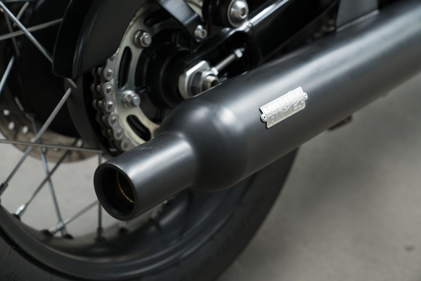 Silencer, Pair, Homologation, Black photo 3