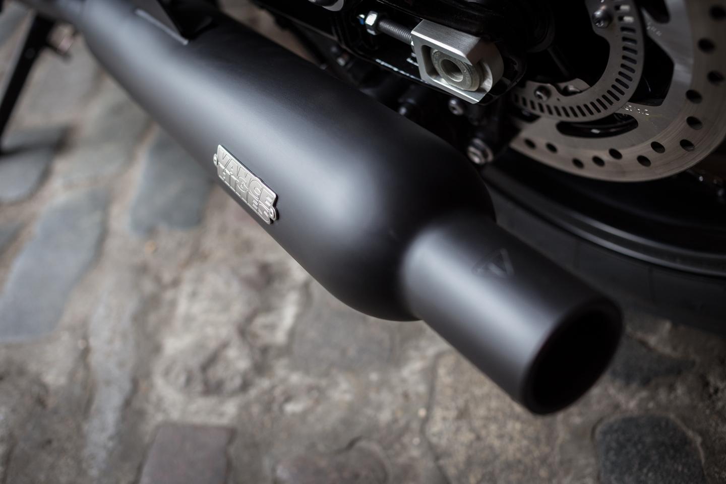 Silencer, Pair, Homologation, Black photo 3