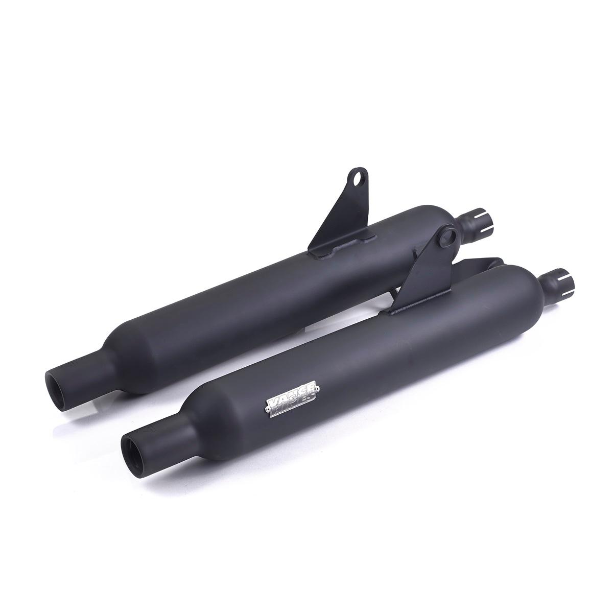 Silencer, Pair, Homologation, Black photo 4