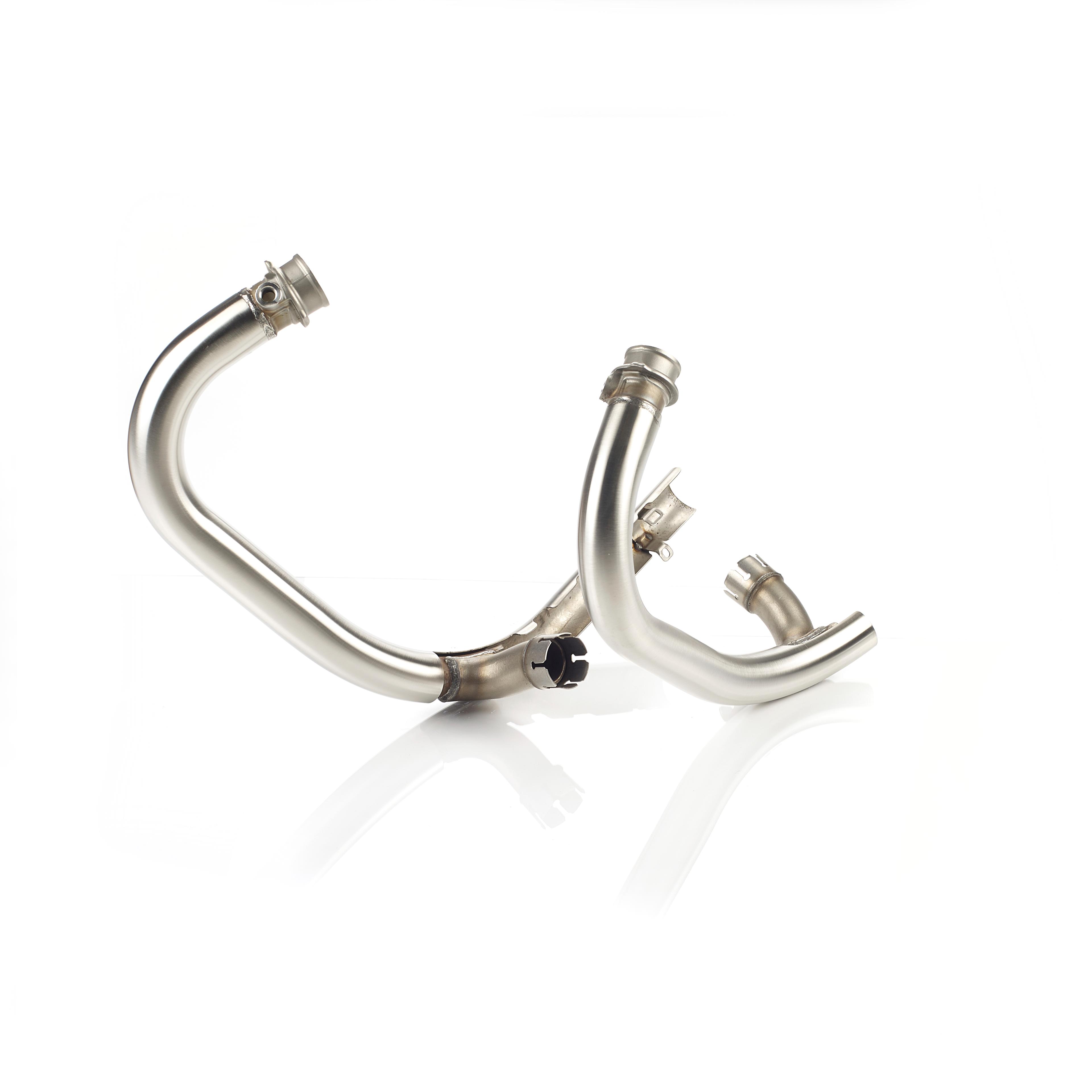 Exhaust Header Pair, Brushed photo 1