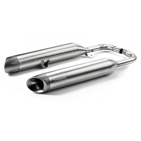 Silencer Pair, Homol, Brushed photo 1