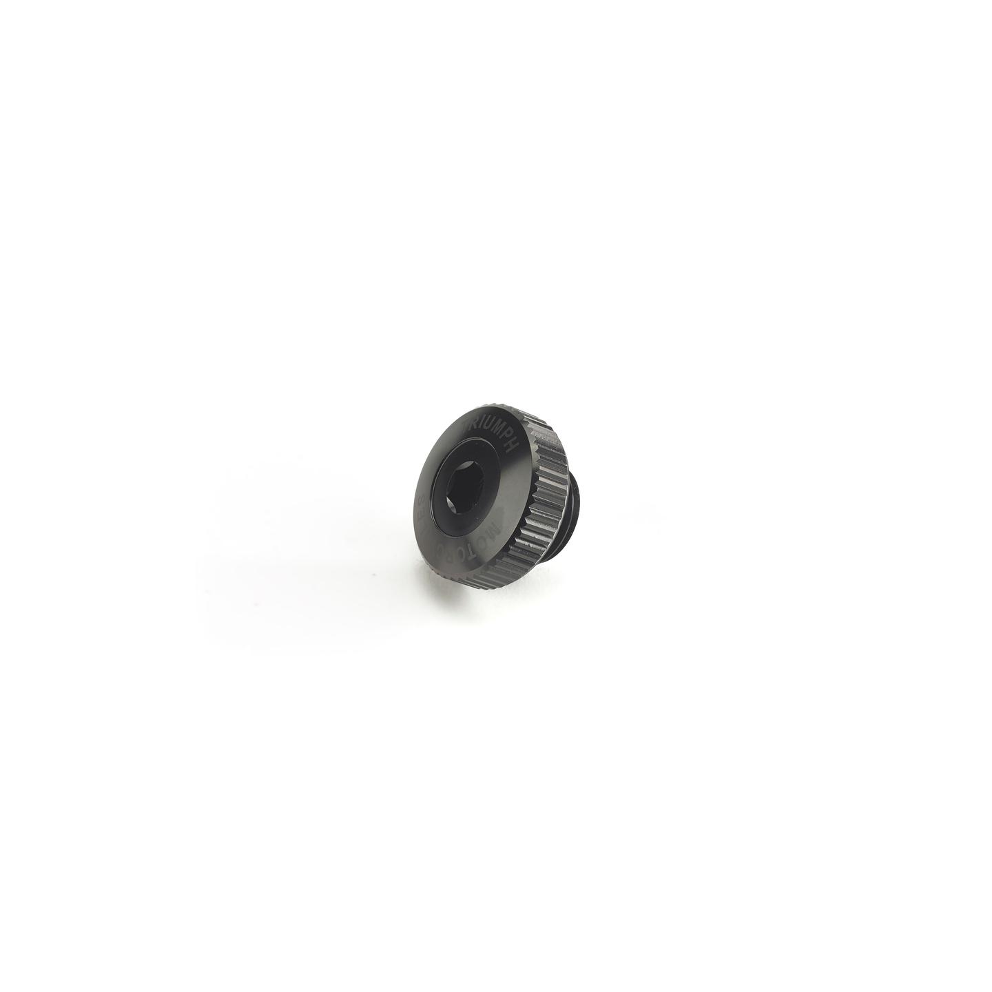 Oil Filler Cap, Machined, Black photo 3