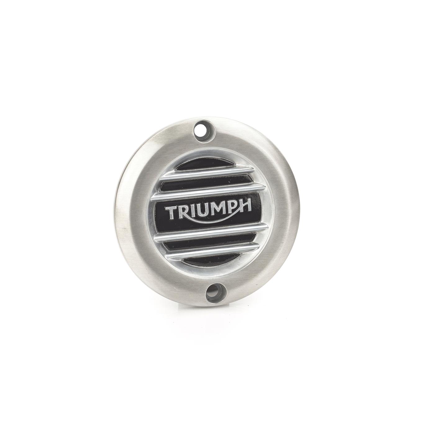 Clutch Badge, Ribbed, Brushed photo 1