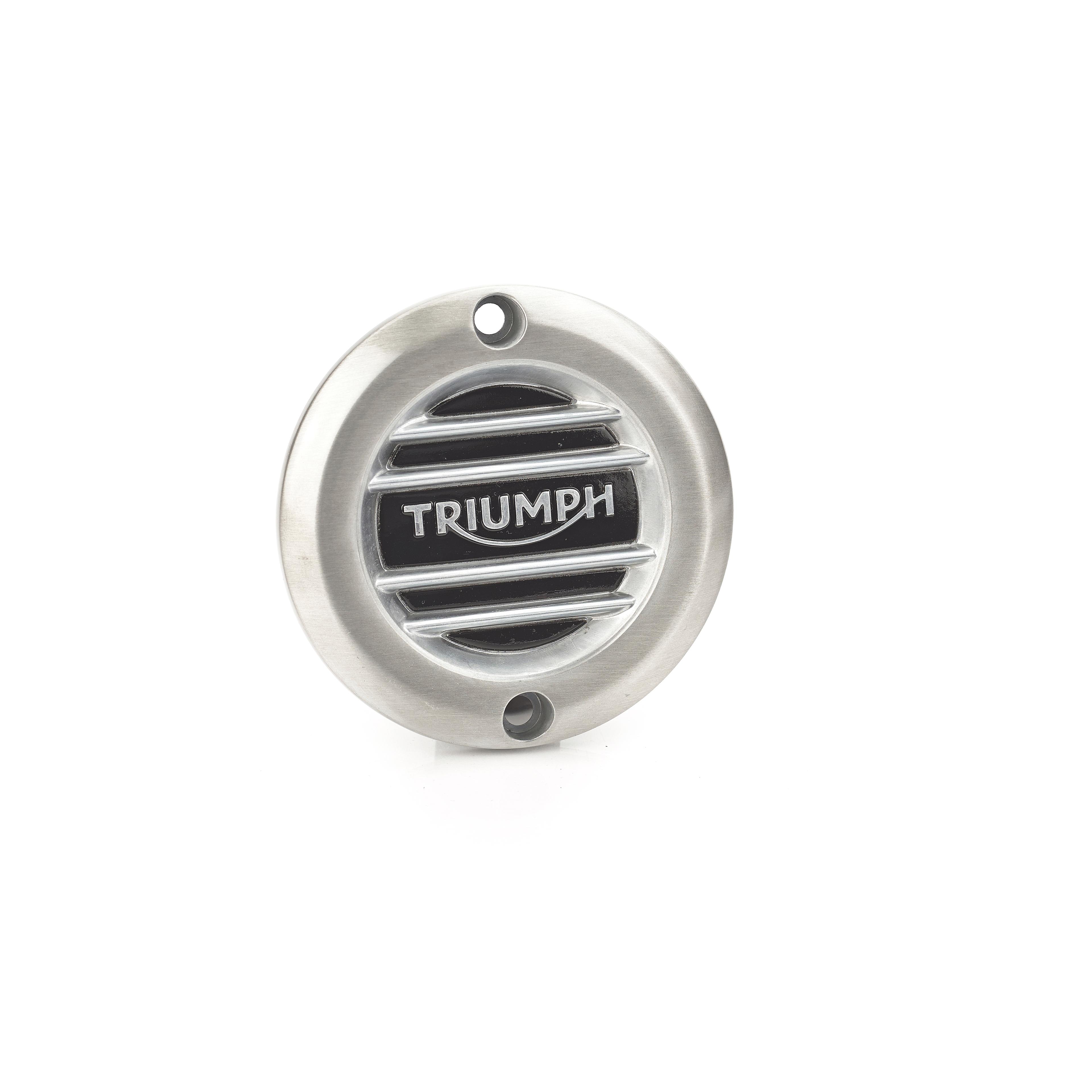 Clutch Badge, Ribbed, Brushed photo 1