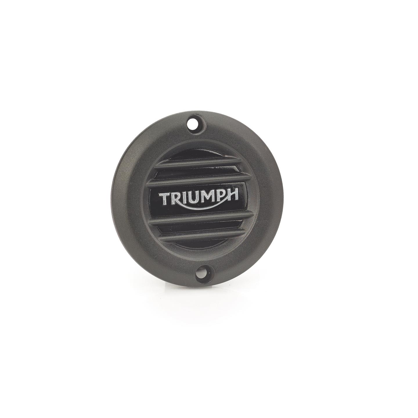 Clutch Badge, Ribbed, Dark photo 2