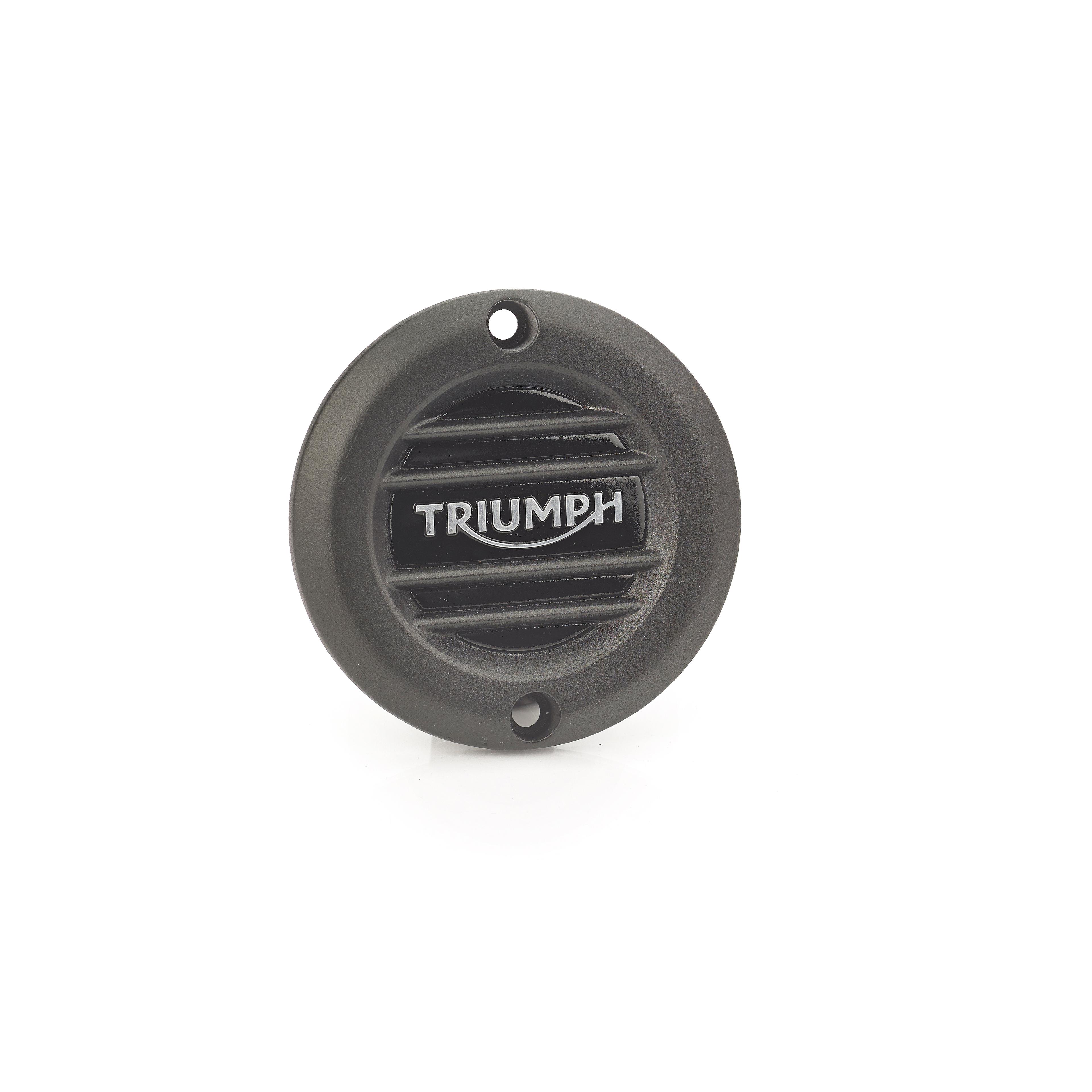 Clutch Badge, Ribbed, Dark photo 2