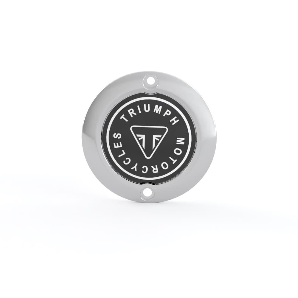 Clutch Badge, Chrome photo 1