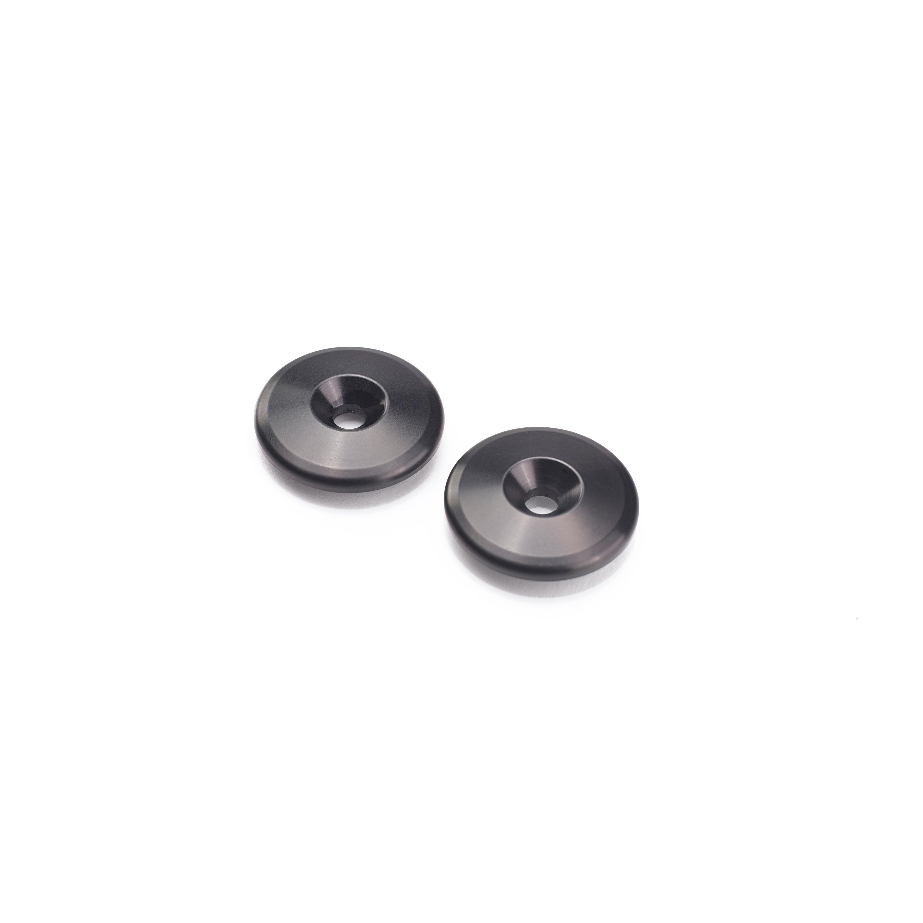 Bar End Finisher, Pair, Black photo 2