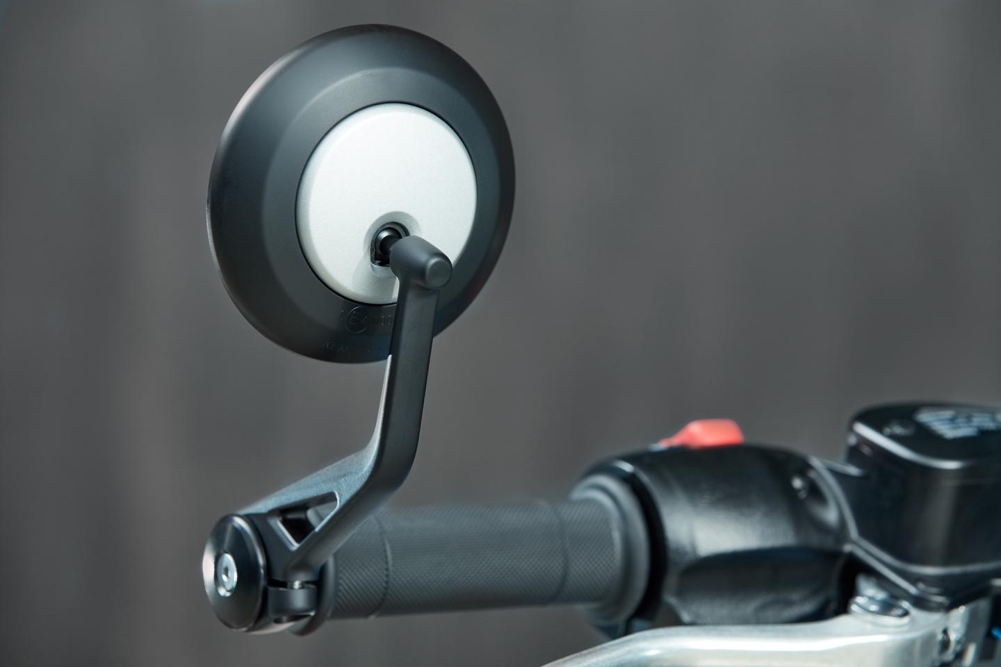 Bar End Mirror, Clear photo 1