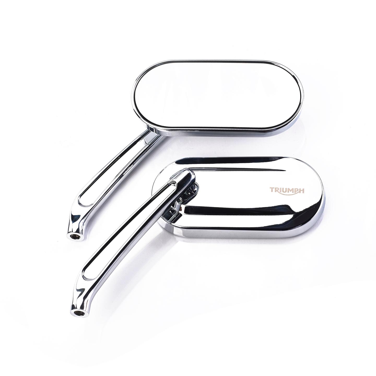 Oval Mirrors, Cast, Chrome photo 1
