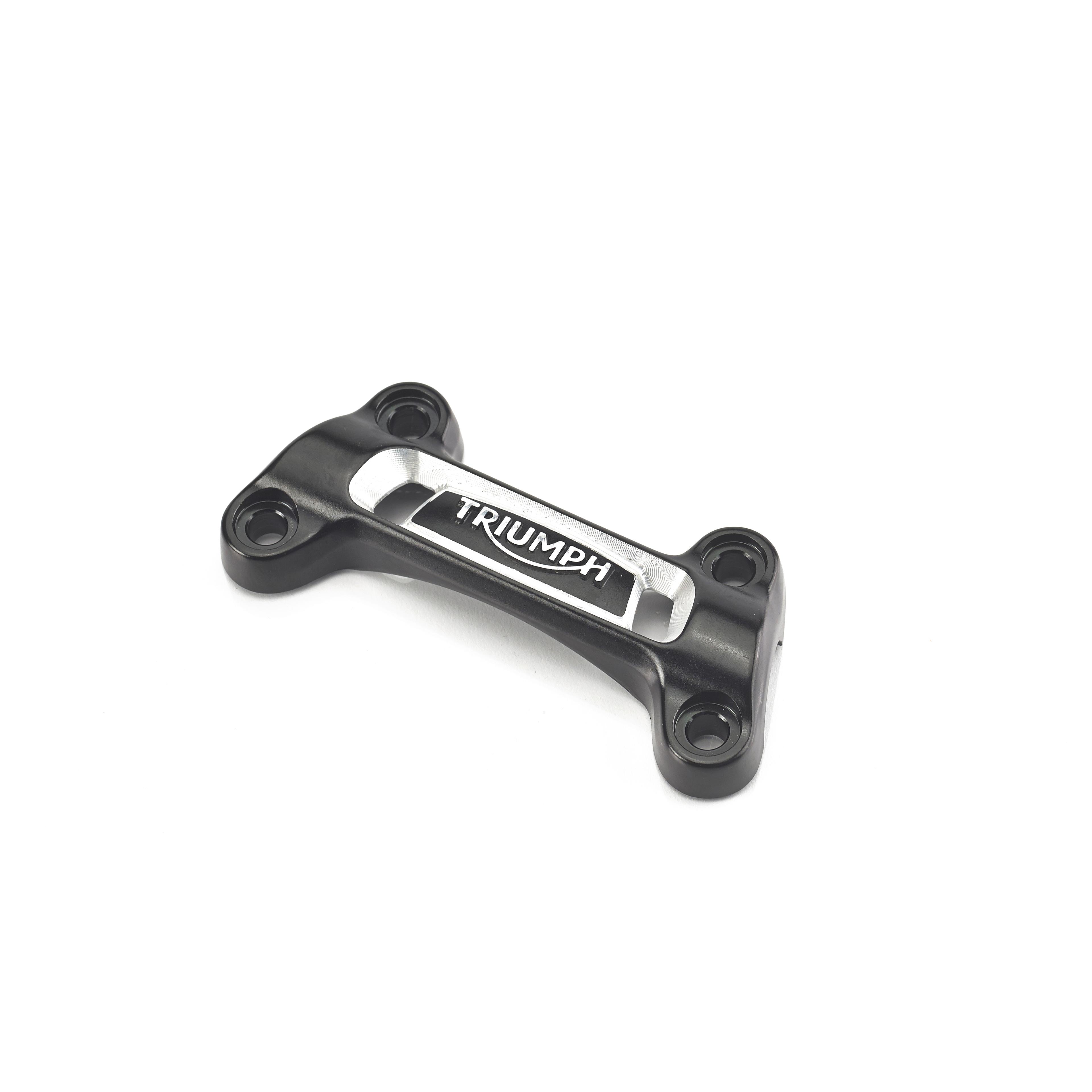 Clamp, Handlebar, 22.2 Bar, Black photo 1