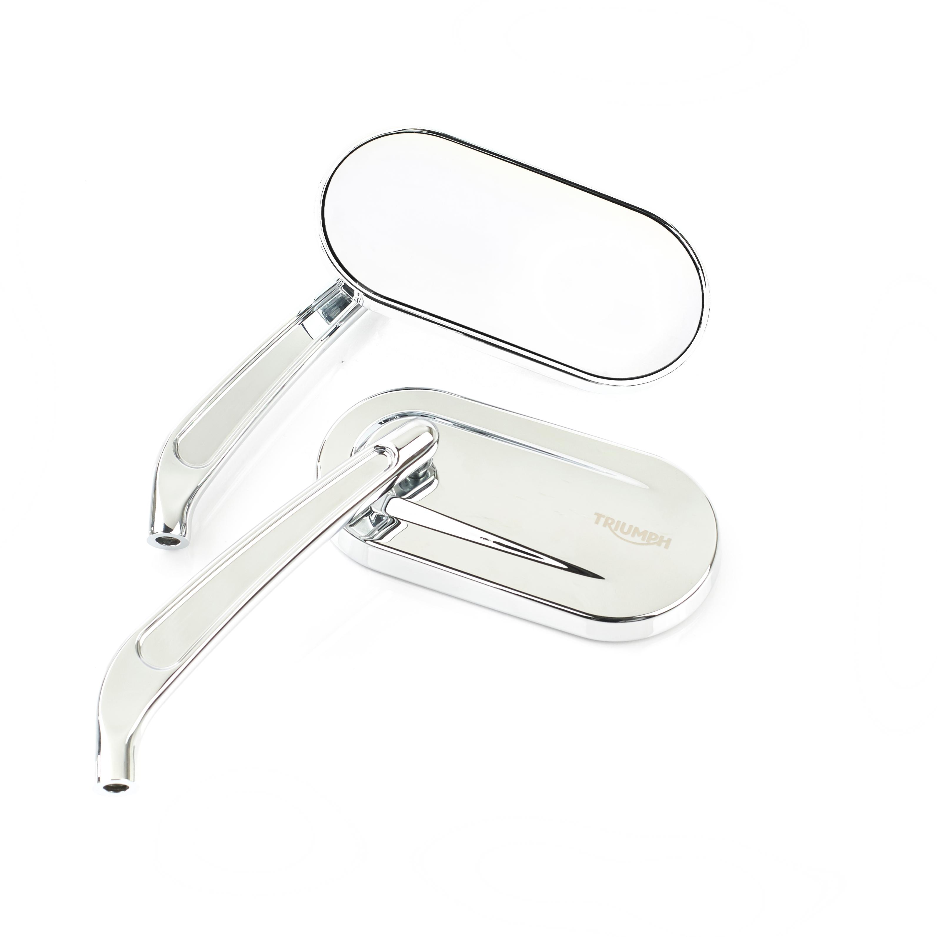 Oval Mirrors, Cast, Chrome photo 1