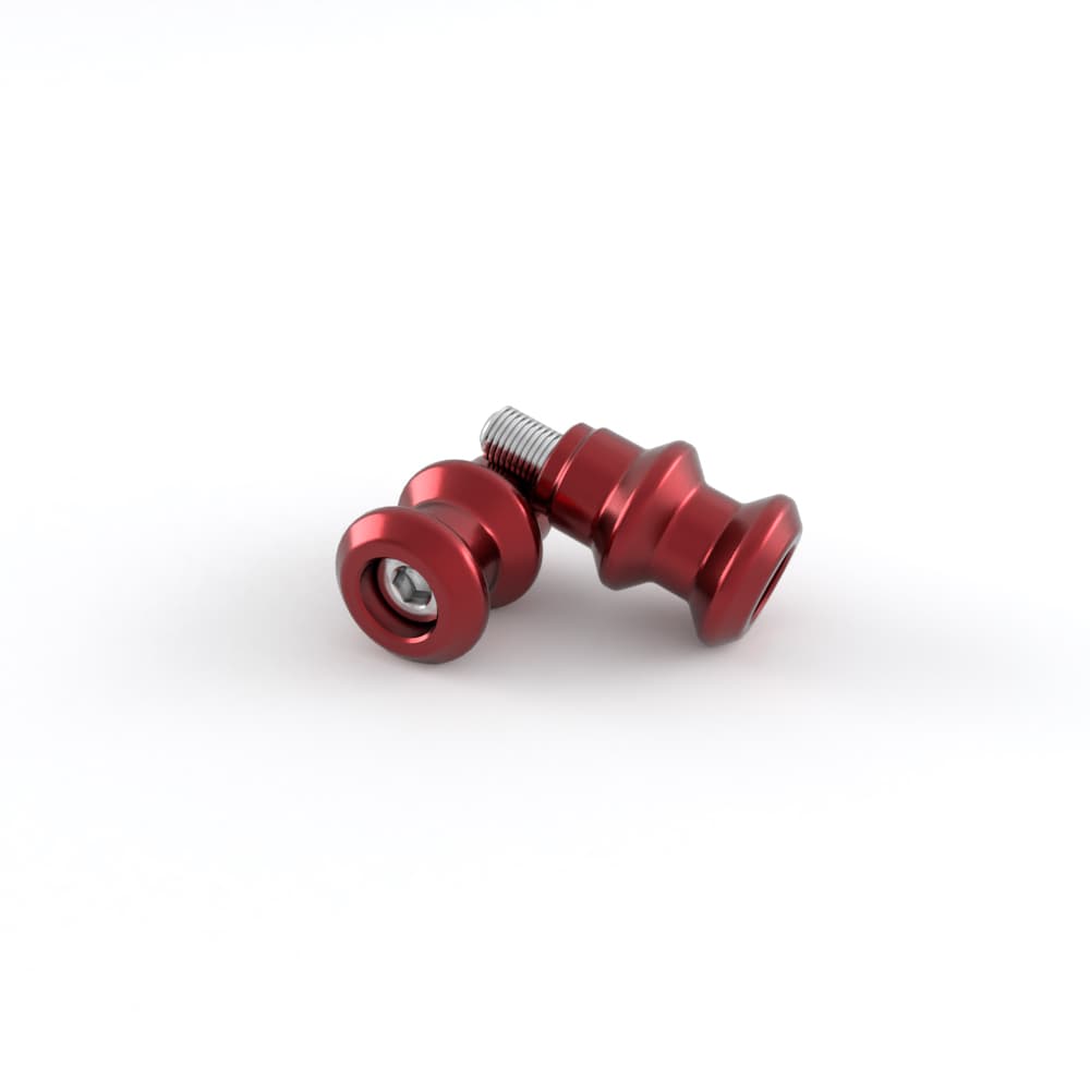 Paddock Stand Bobbin Kit, Red photo 1