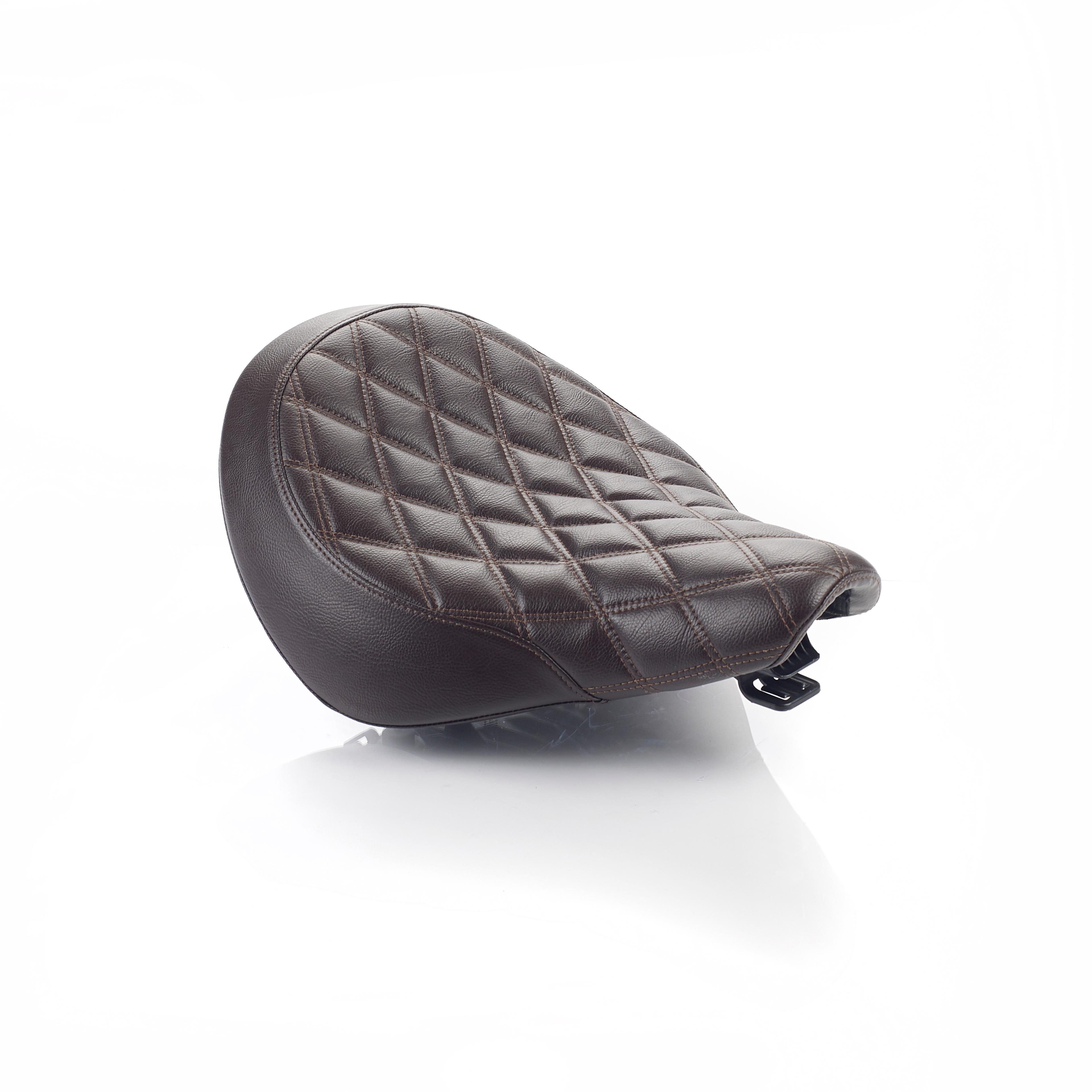 Seat, Rider, Quilted, Brown photo 1