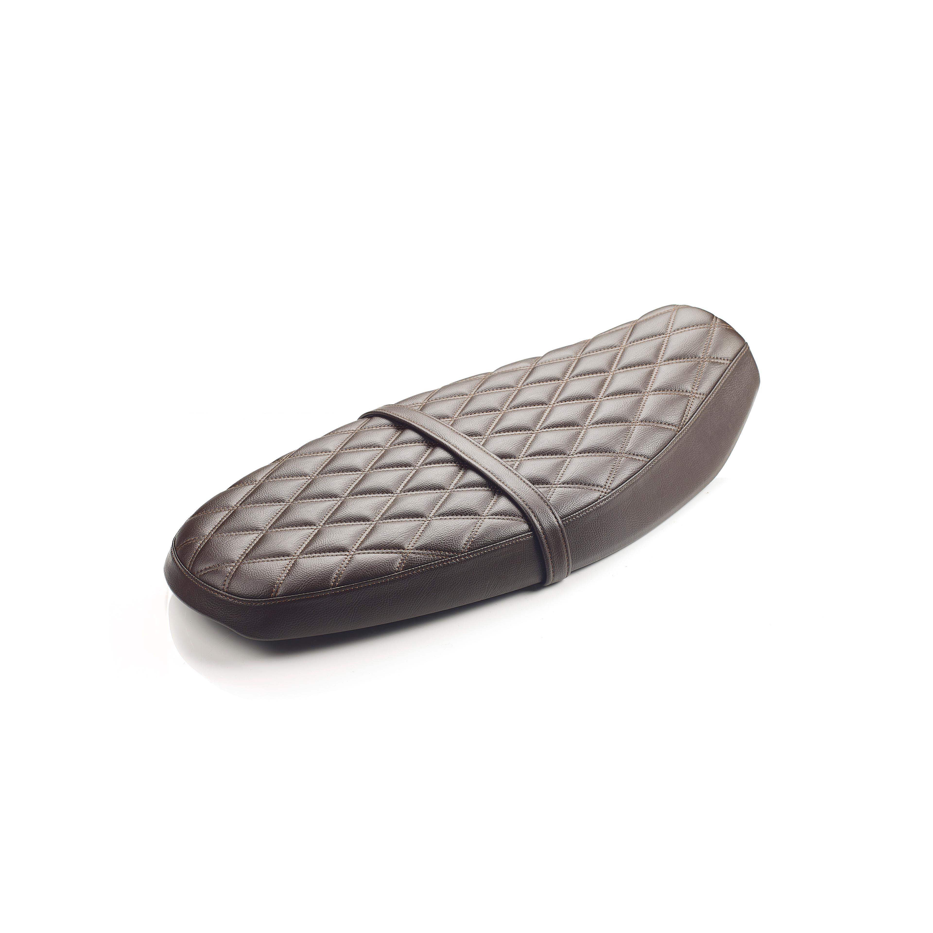 Seat Assembly, Quilted, Brown photo 1