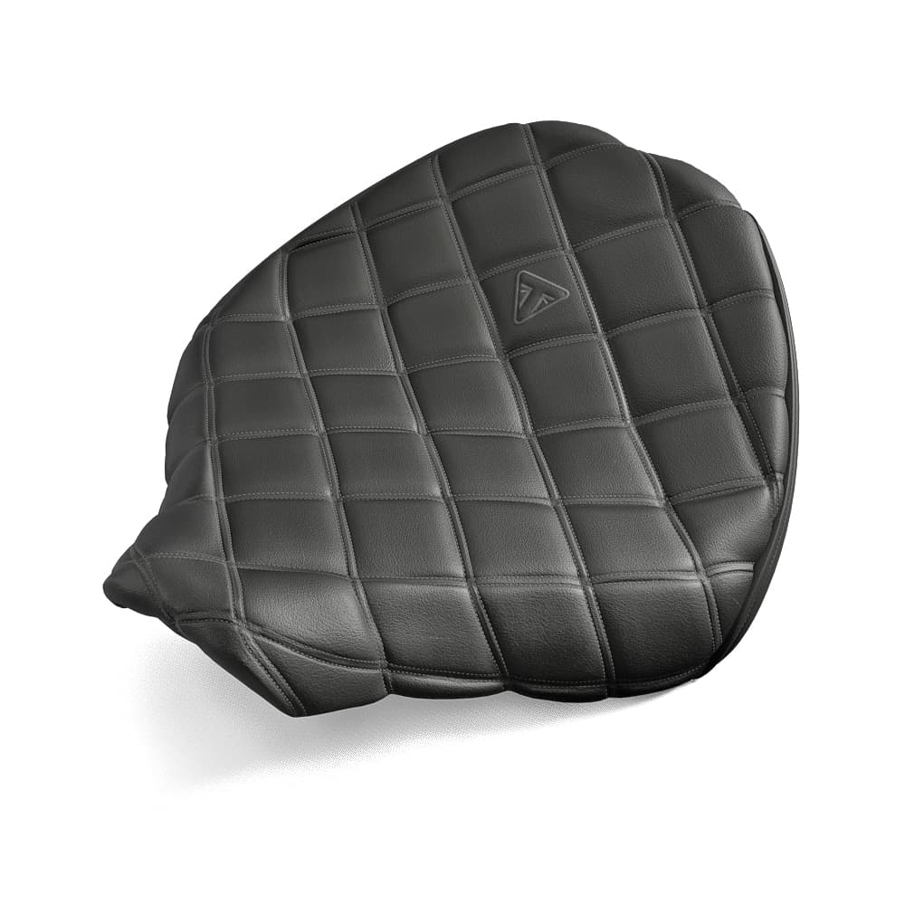 Rider Seat, Quilted, Black photo 1