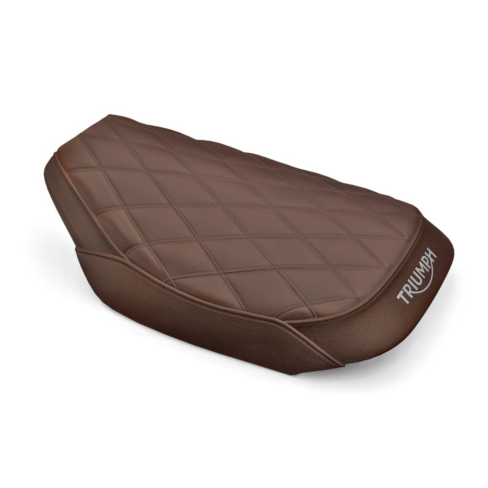 Rider Seat, Quilted, Brown, Kit photo 1