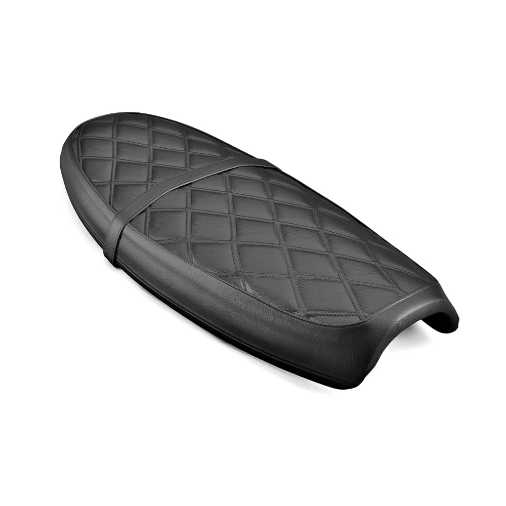 Seat, Bench, Quilted, Black photo 1