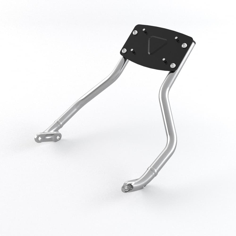 Uprights Kit, Backrest, Chrome photo 1