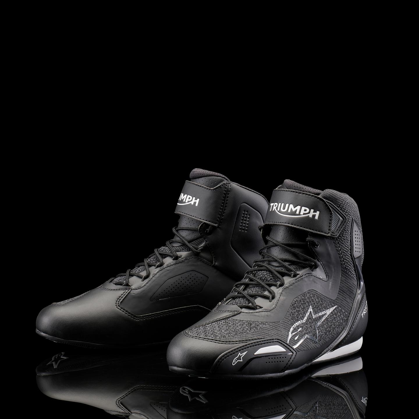 Triumph x Alpinestars® Faster-3 Rideknit Shoe photo 5
