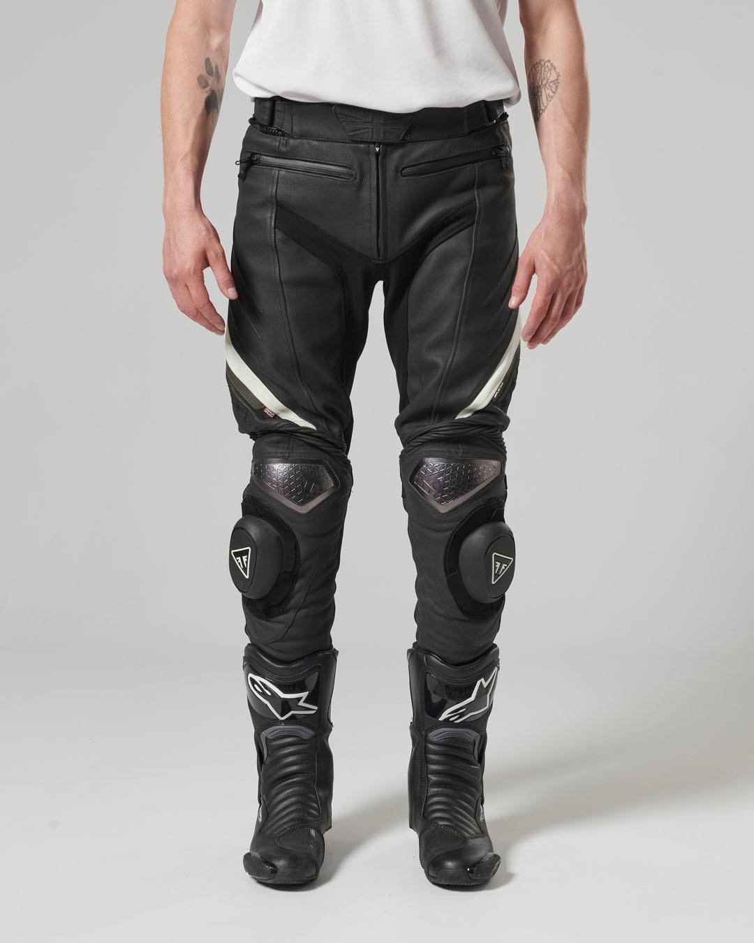Triple Leather Jeans photo 9