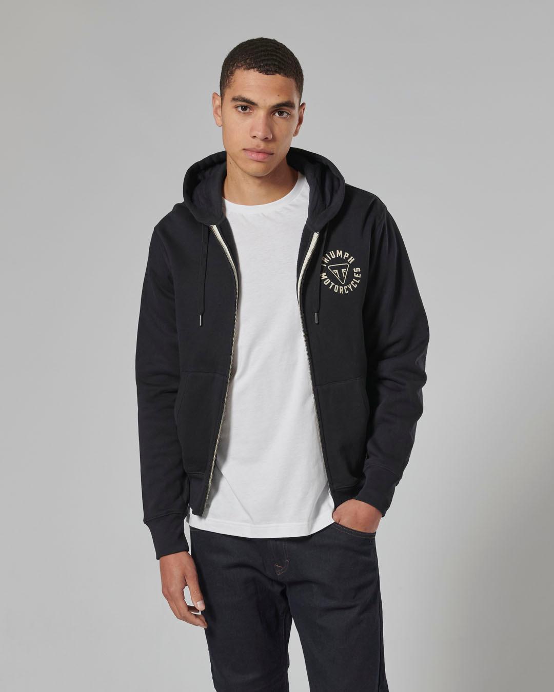 Digby Hoody Jet Black photo 6