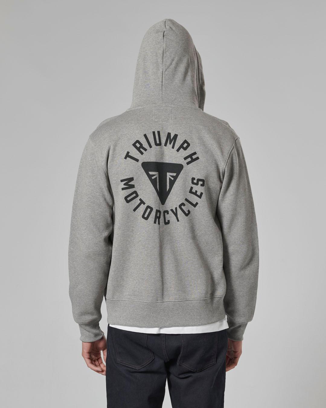 Digby Hoody Grey Marl photo 8