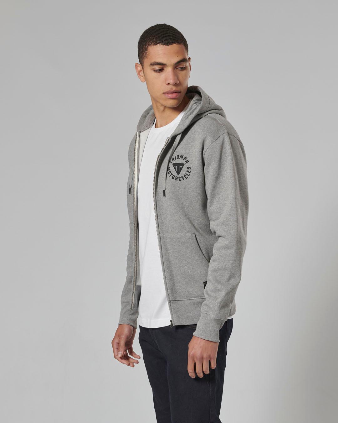 Digby Hoody Grey Marl photo 6
