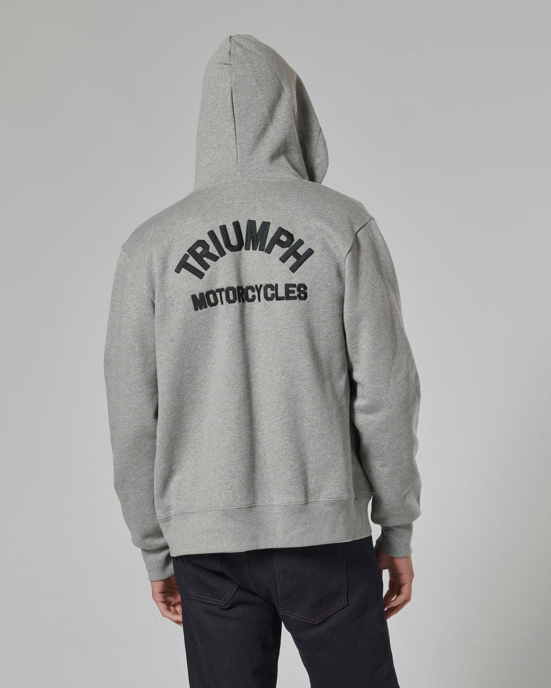 Dolan Full Zip Sweat Grey Marl photo 5