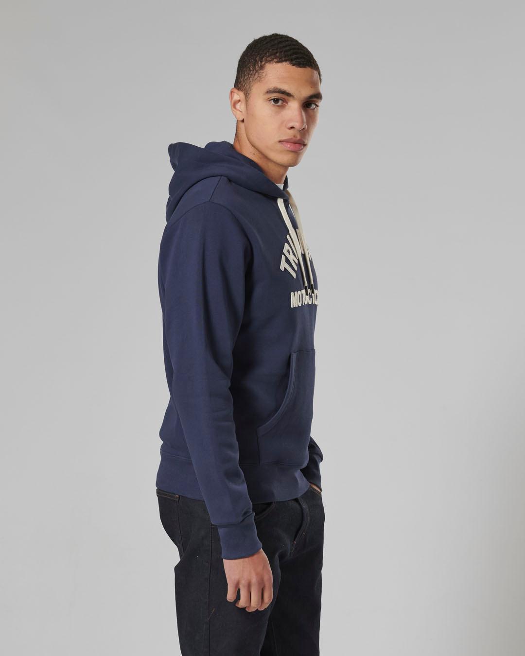 Carrick Pull-On Hoodie Navy photo 9