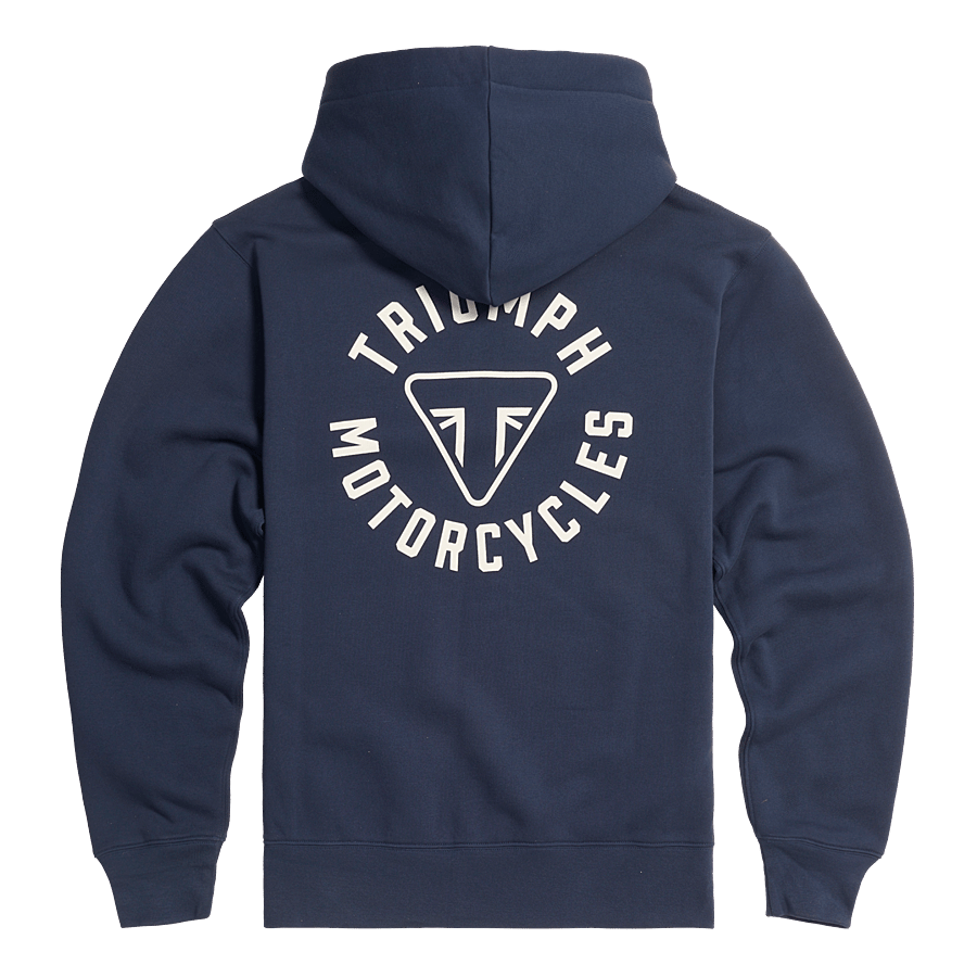 Digby Full Zip Hoodie Navy photo 1