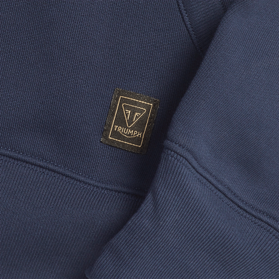 Digby Full Zip Hoodie Navy photo 5