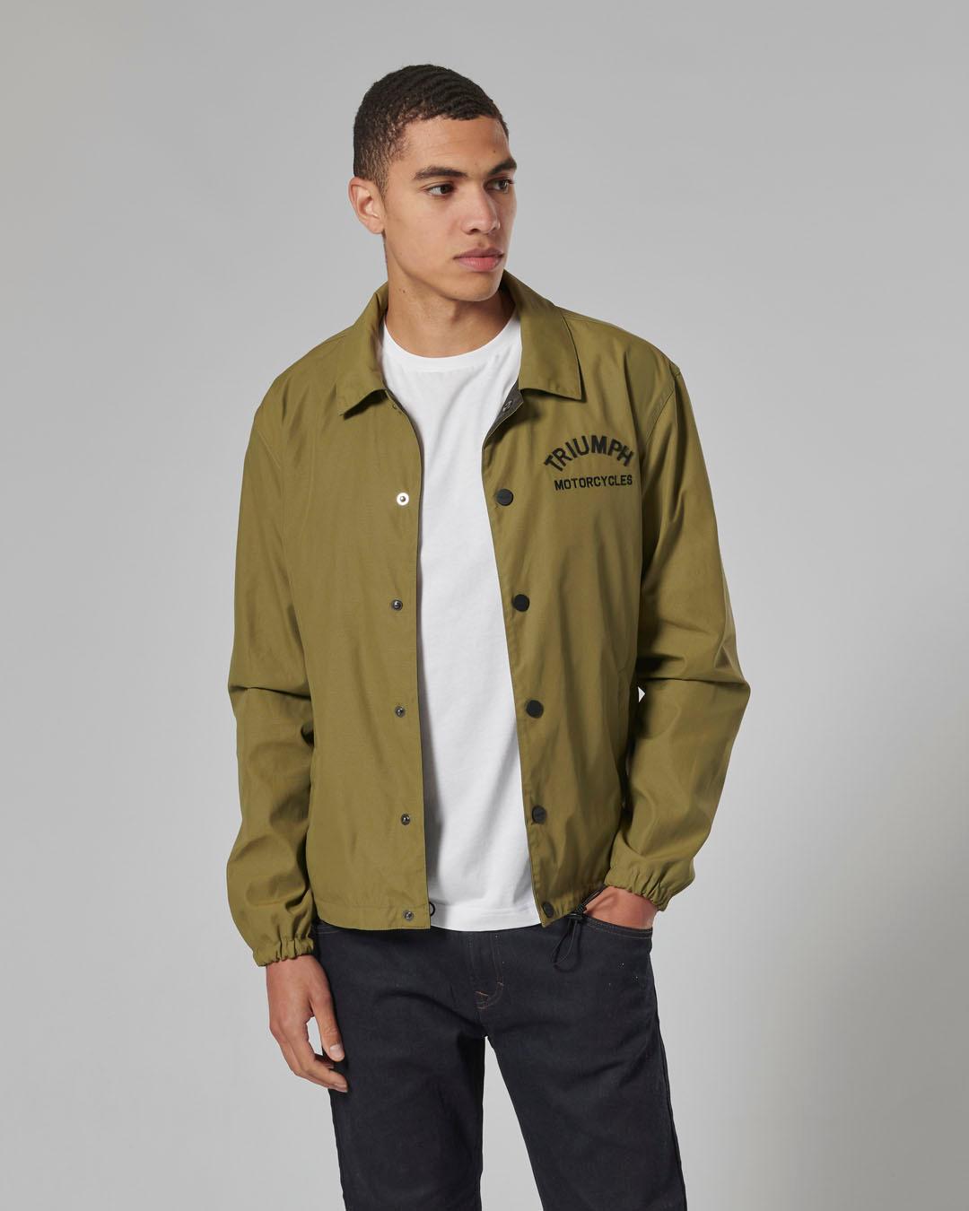 Carter Coach Jacket Khaki photo 9