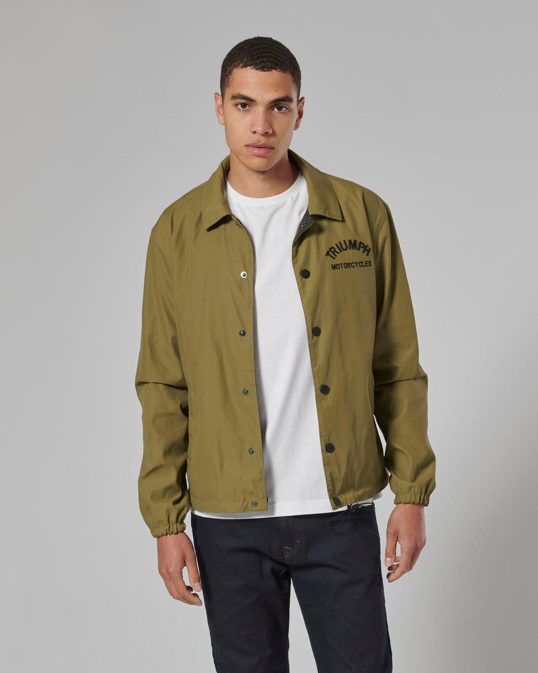 Carter Coach Jacket Khaki photo 5