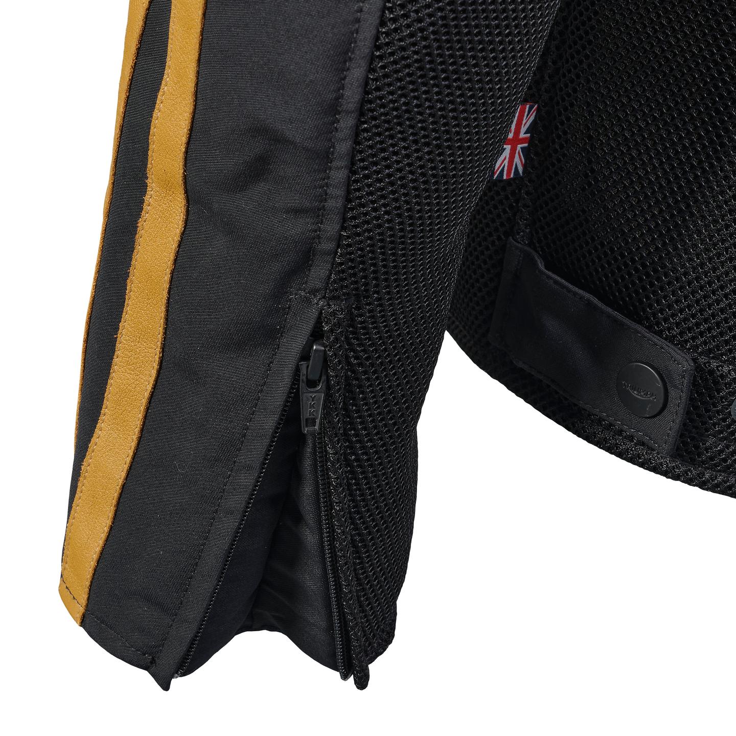 Ladies Braddan Retro Mesh Black / Gold photo 35