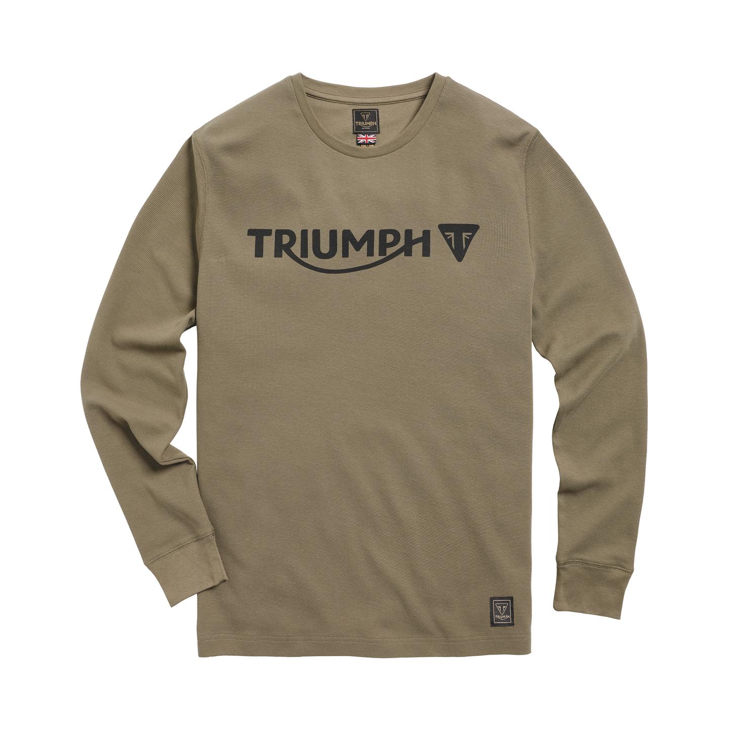 BETTMANN L/S WAFFLE KHAKI T-SHIRT XS photo 2