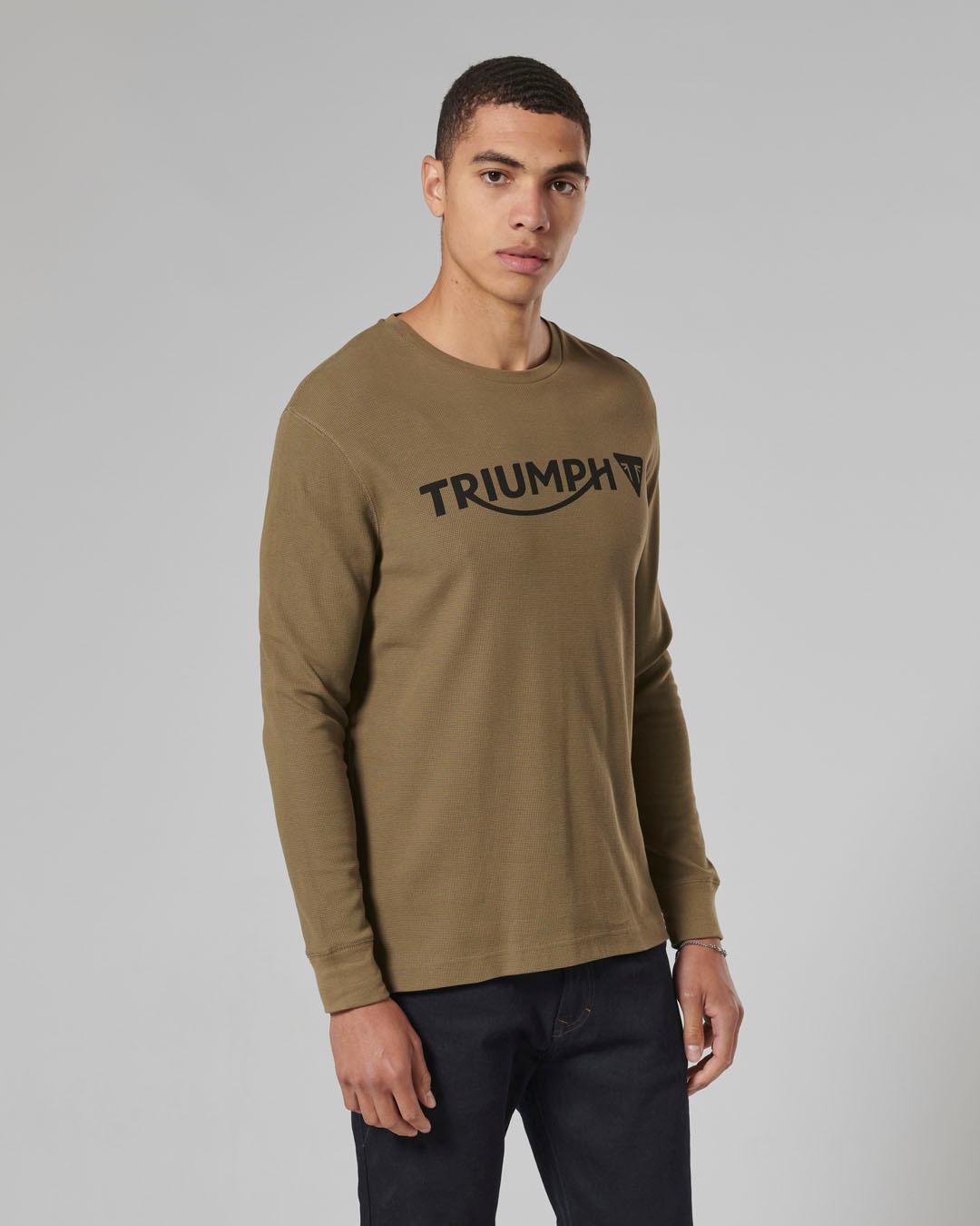 BETTMANN L/S WAFFLE KHAKI T-SHIRT XS photo 4