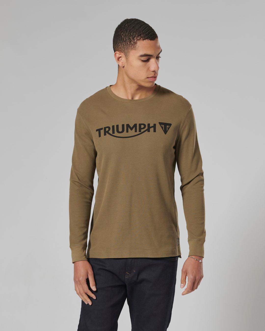 BETTMANN L/S WAFFLE KHAKI T-SHIRT XS photo 5