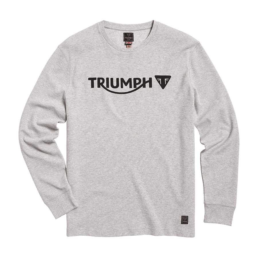 BETTMAN L/S WAFFLE T-SHIRT GREY MARL photo 1