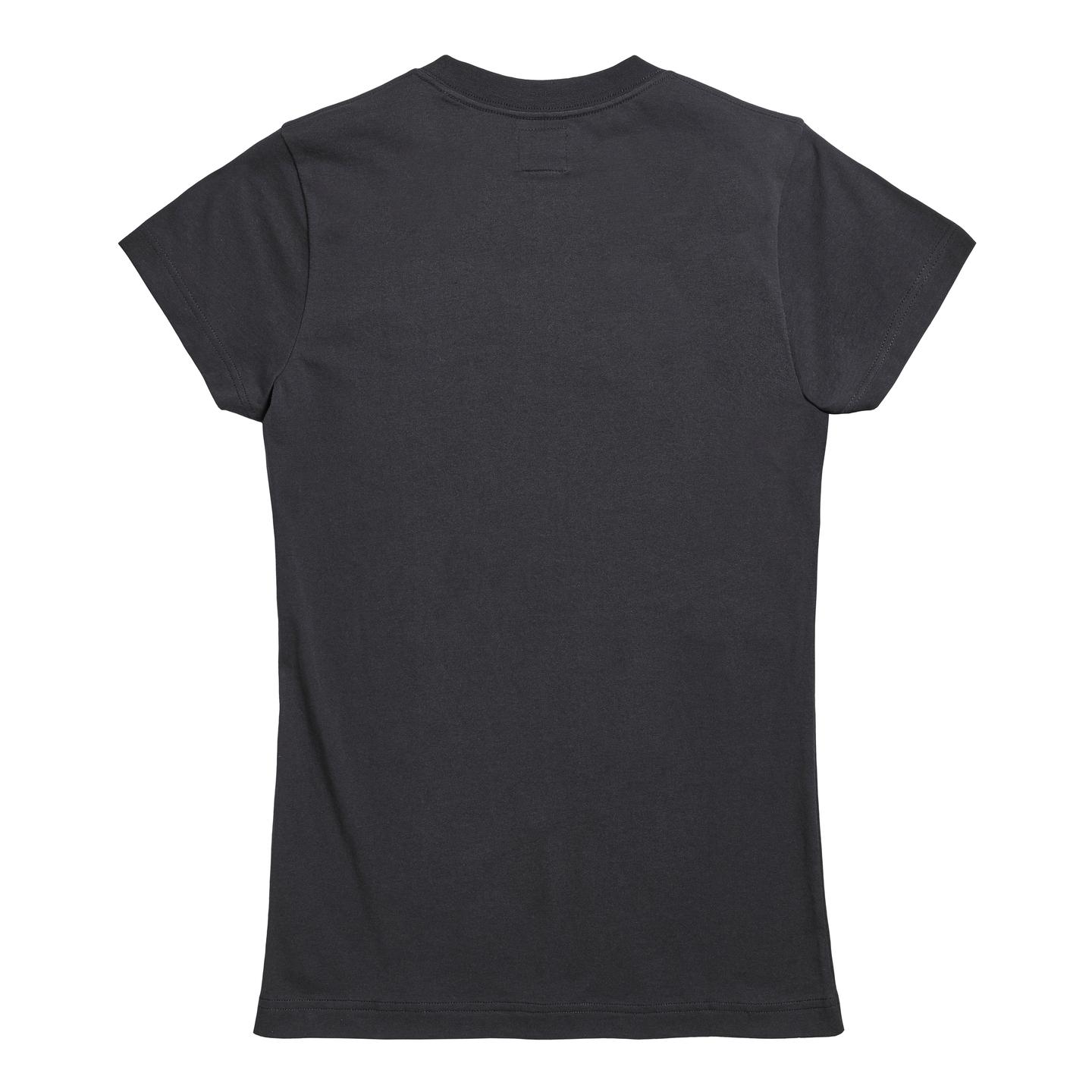 Gynedd Ladies T-Shirt Jet Black photo 3