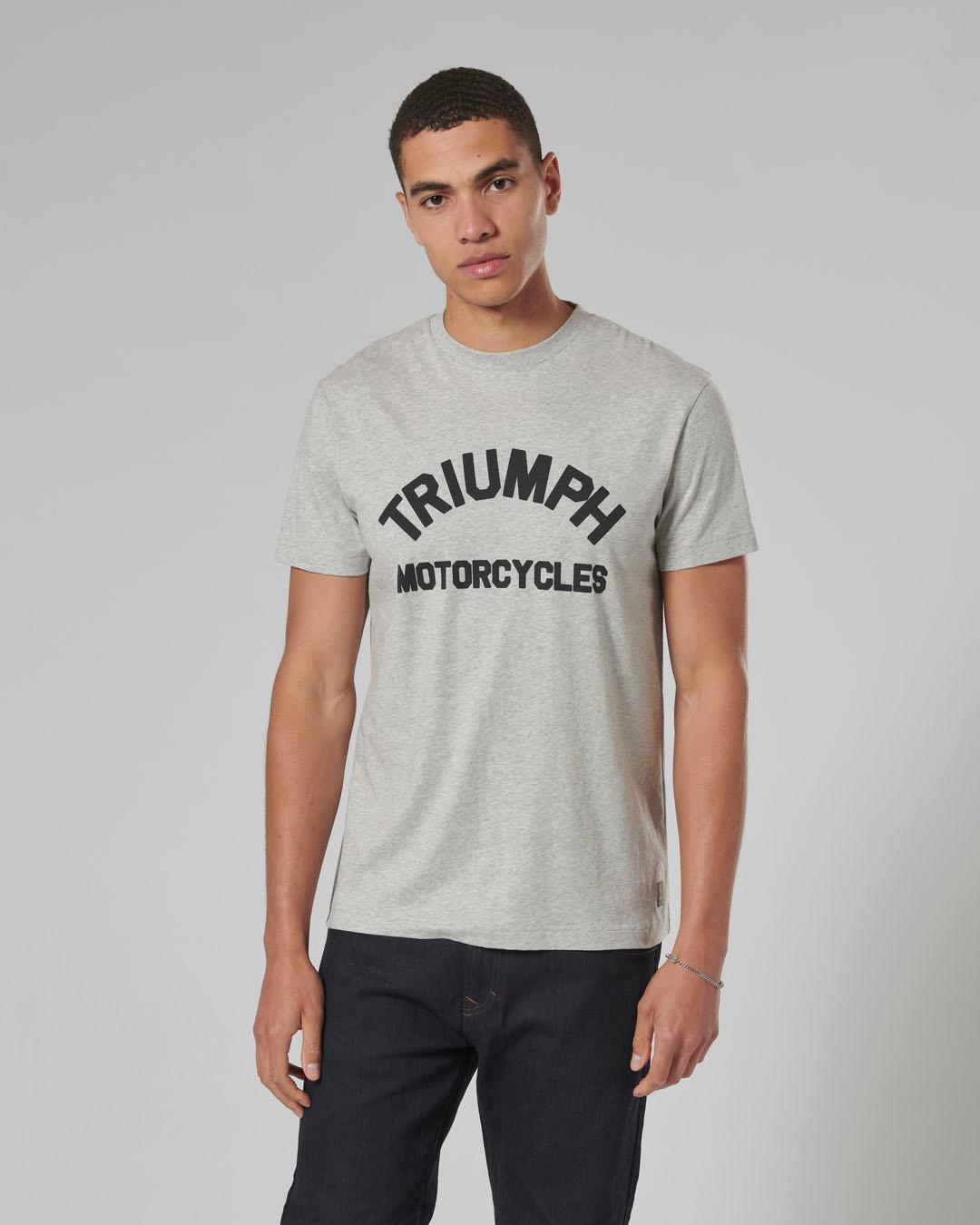 Burnham T-Shirt Grey Marl photo 4